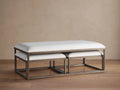 Upholstered Nesting Ottoman