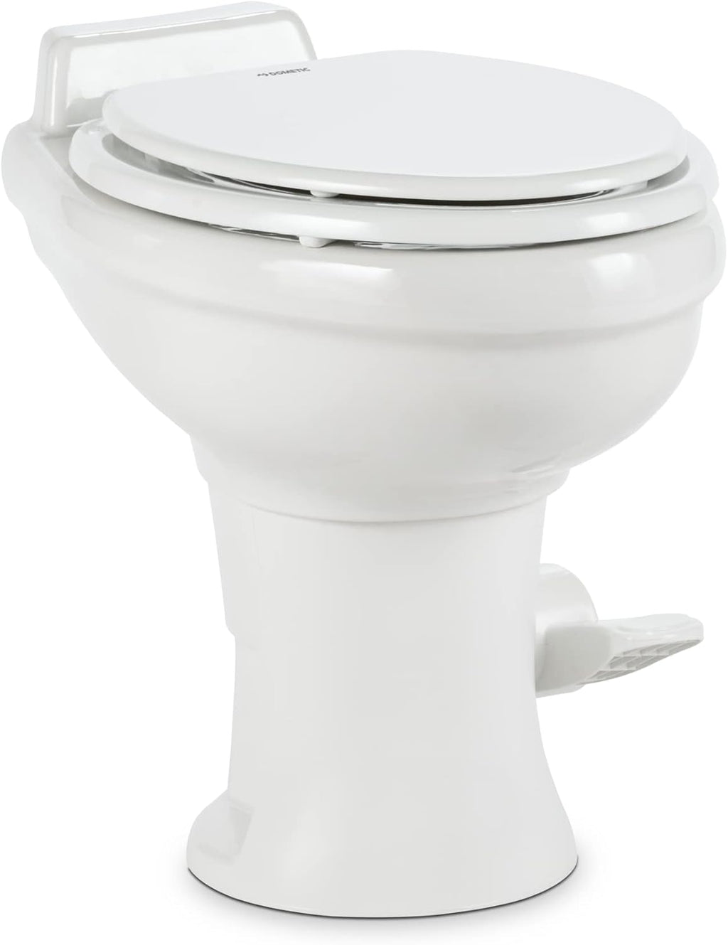 Standard-Height RV Toilet, White