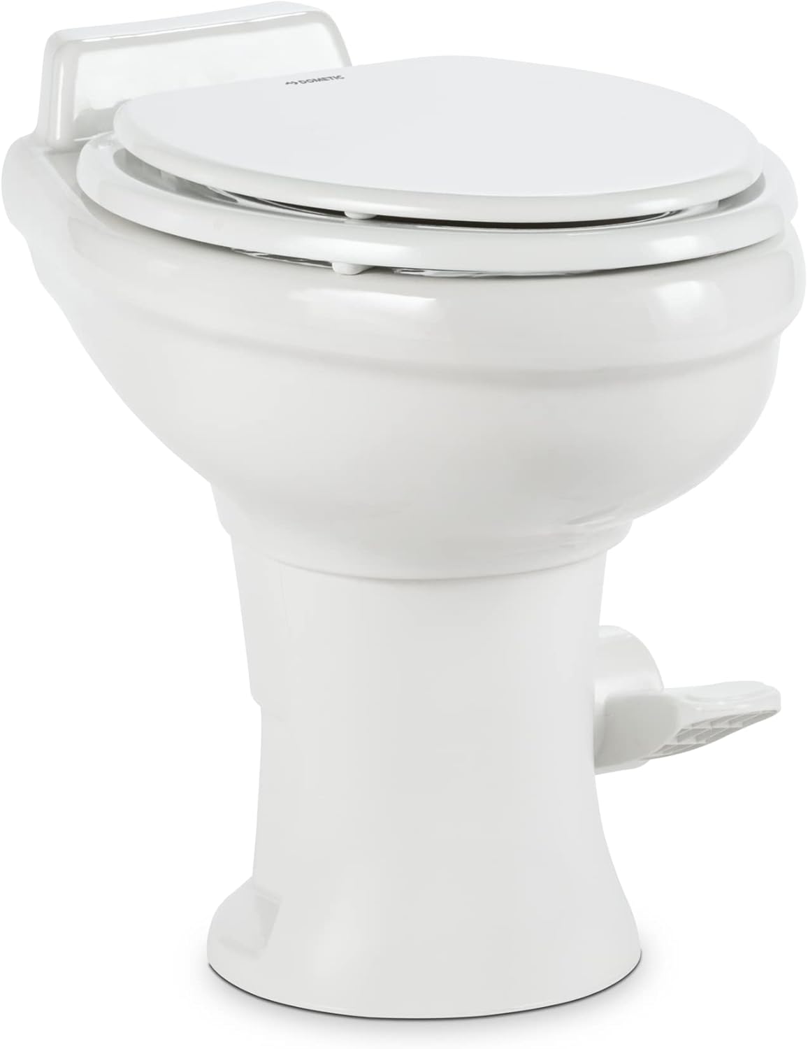 Standard-Height RV Toilet, White