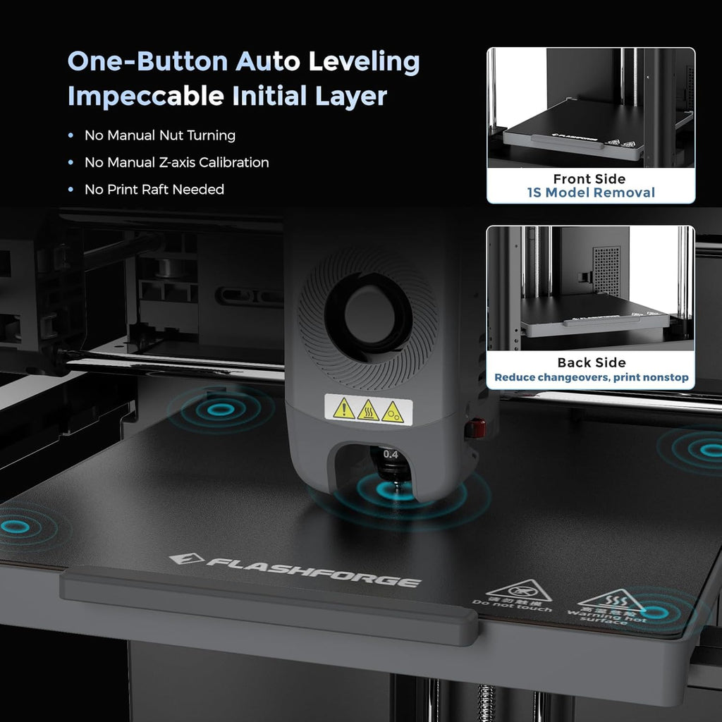 High-Speed 3D Printer with Automatic Leveling
