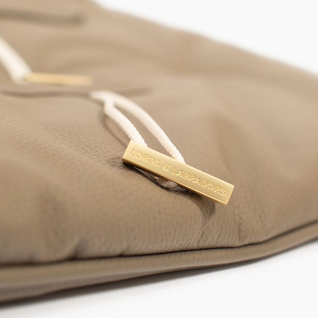 Travel Mat in Camel Rhino Faux Leather