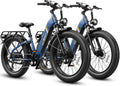 1500W Electric Fat Tire Bike, 30+ MPH, 80-Mile Range, Hydraulic Disc Brakes