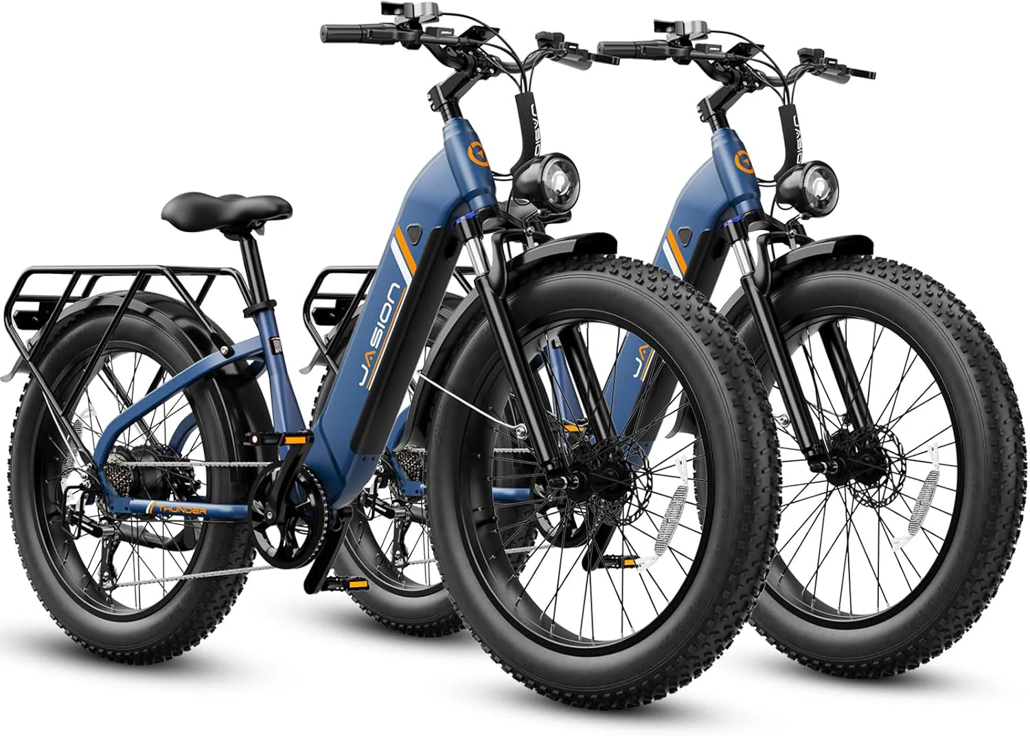 1500W Electric Fat Tire Bike, 30+ MPH, 80-Mile Range, Hydraulic Disc Brakes
