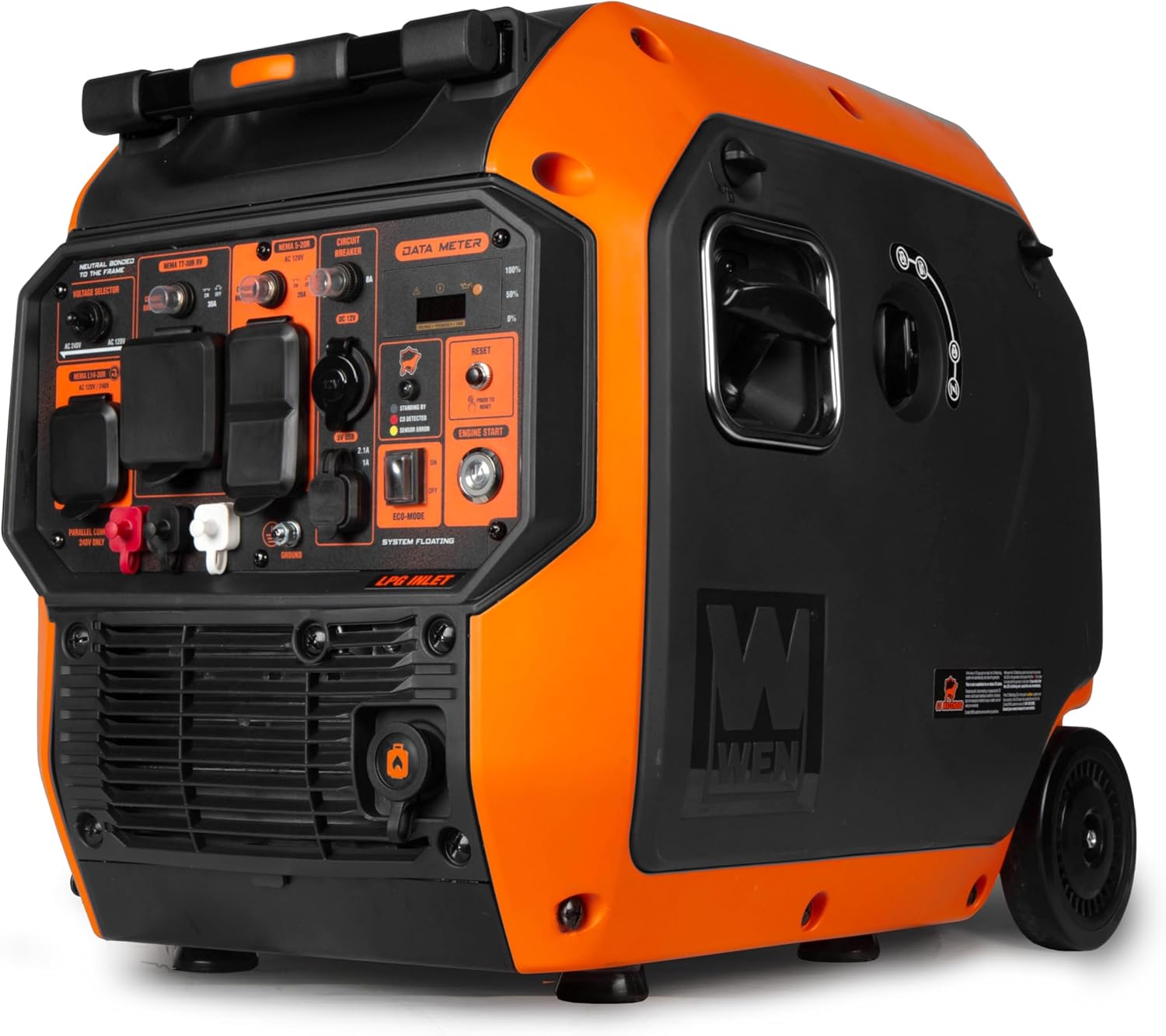 6800W Dual-Fuel Inverter Generator, RV-Ready, CO Detection