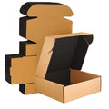 Ucanpack Corrugated Mailer Box Packing Supplies For Moving Large Black, 14 x 10 x 6" - 25 Pcs