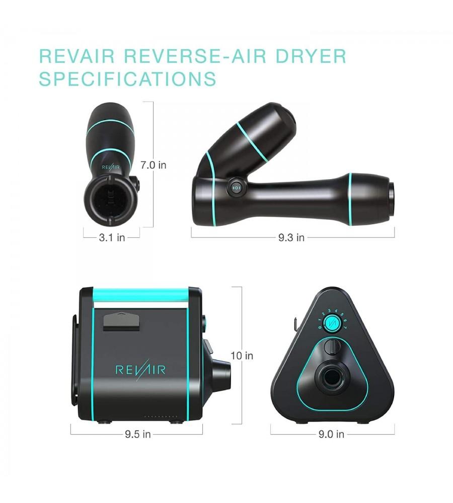 Reverse Air Hair Dryer for Easy Hair Drying and Straightening