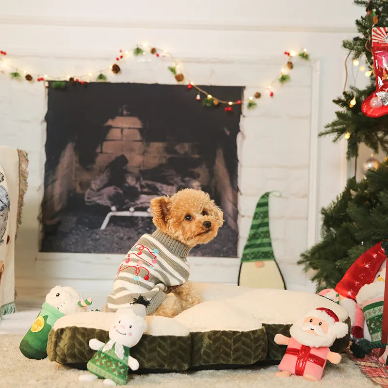 Christmas Tree Dog Bed Cheap Dog Cushions