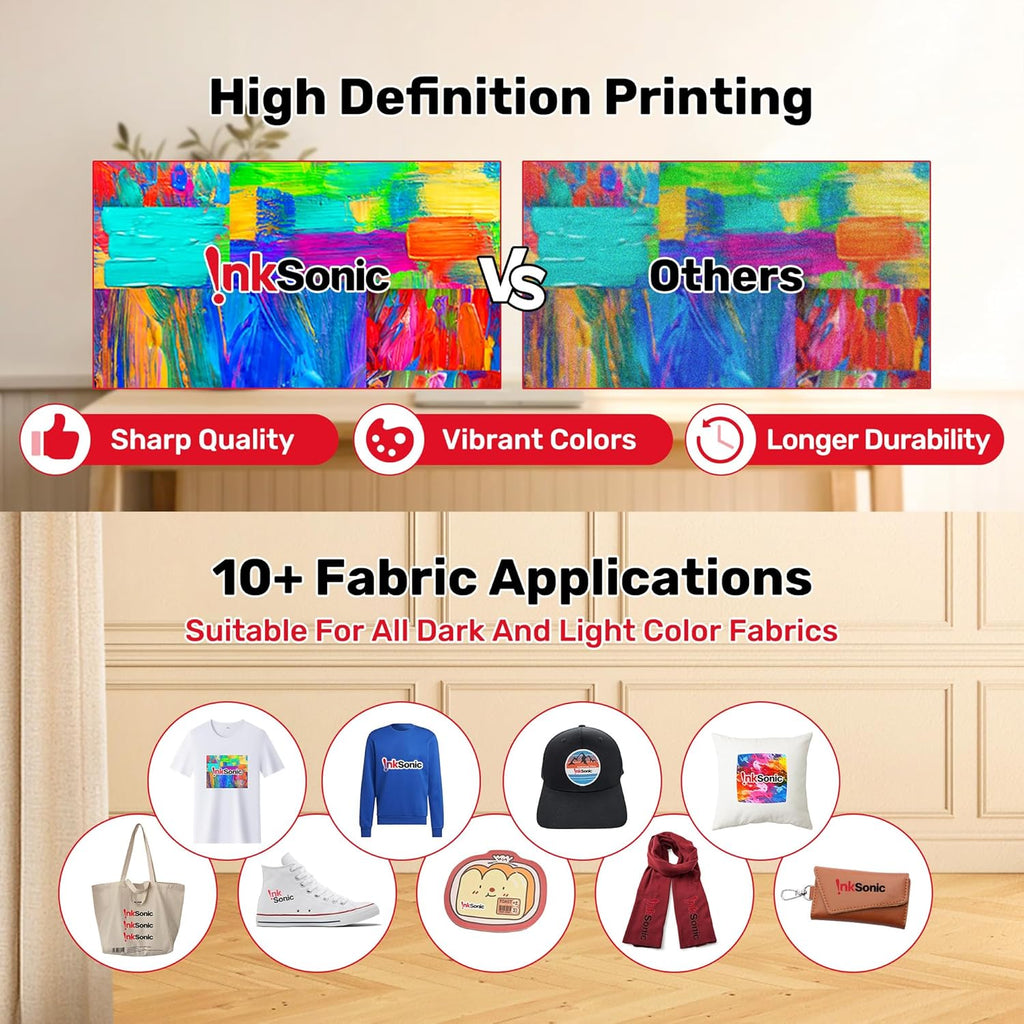 A3 DTF Printer with Curing Oven, T-Shirt Printing Bundle