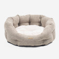 Oval Bed in Pebble