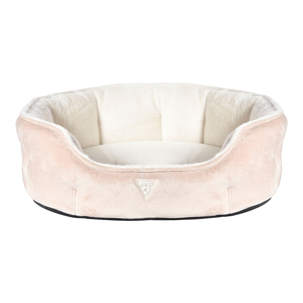 Recycled Dog Bed Oeko-Tex Certified Soft Short Plush Pet Bed