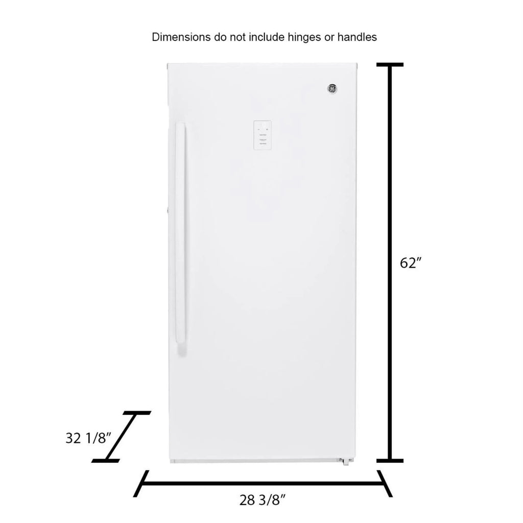 14.1 Cu. Ft. Frost-Free Upright Freezer, White