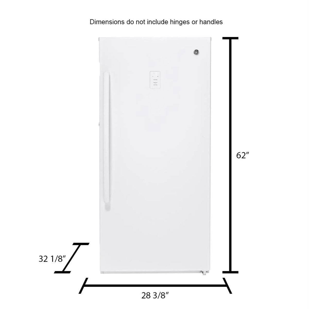 14.1 Cu. Ft. Frost-Free Upright Freezer, White