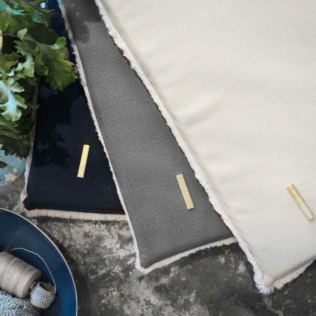 Cage Mat in Denim