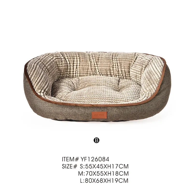 Corduroy Dog Bed Modern Dog Bed