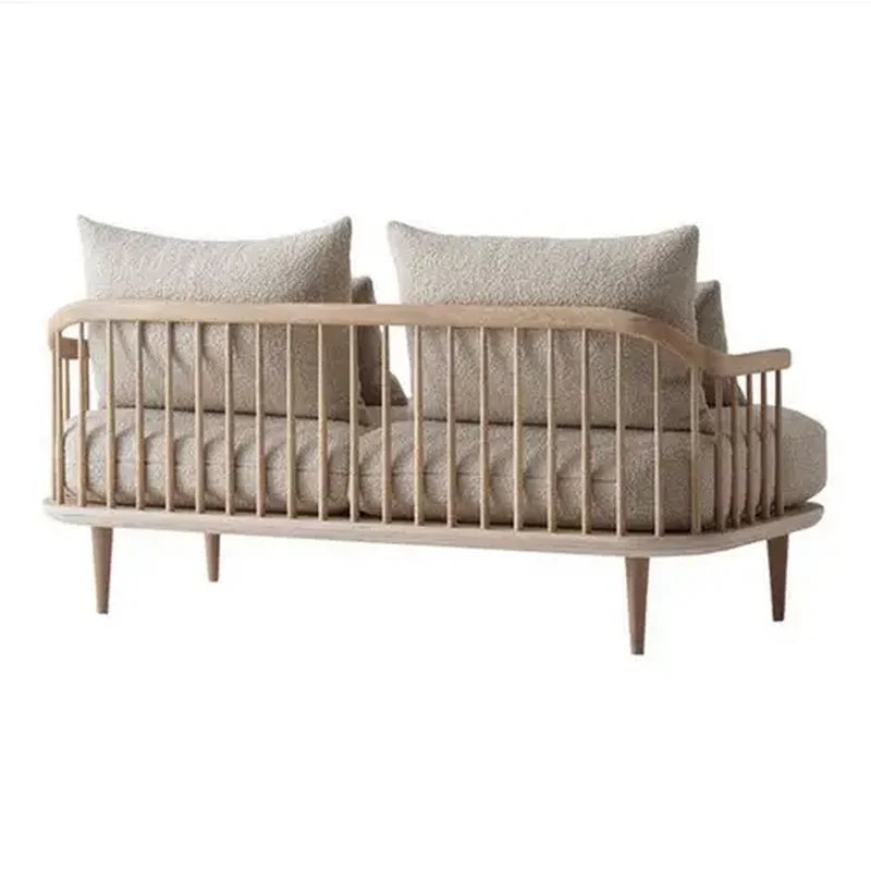 Fly Sofa Fabric Solid Wood