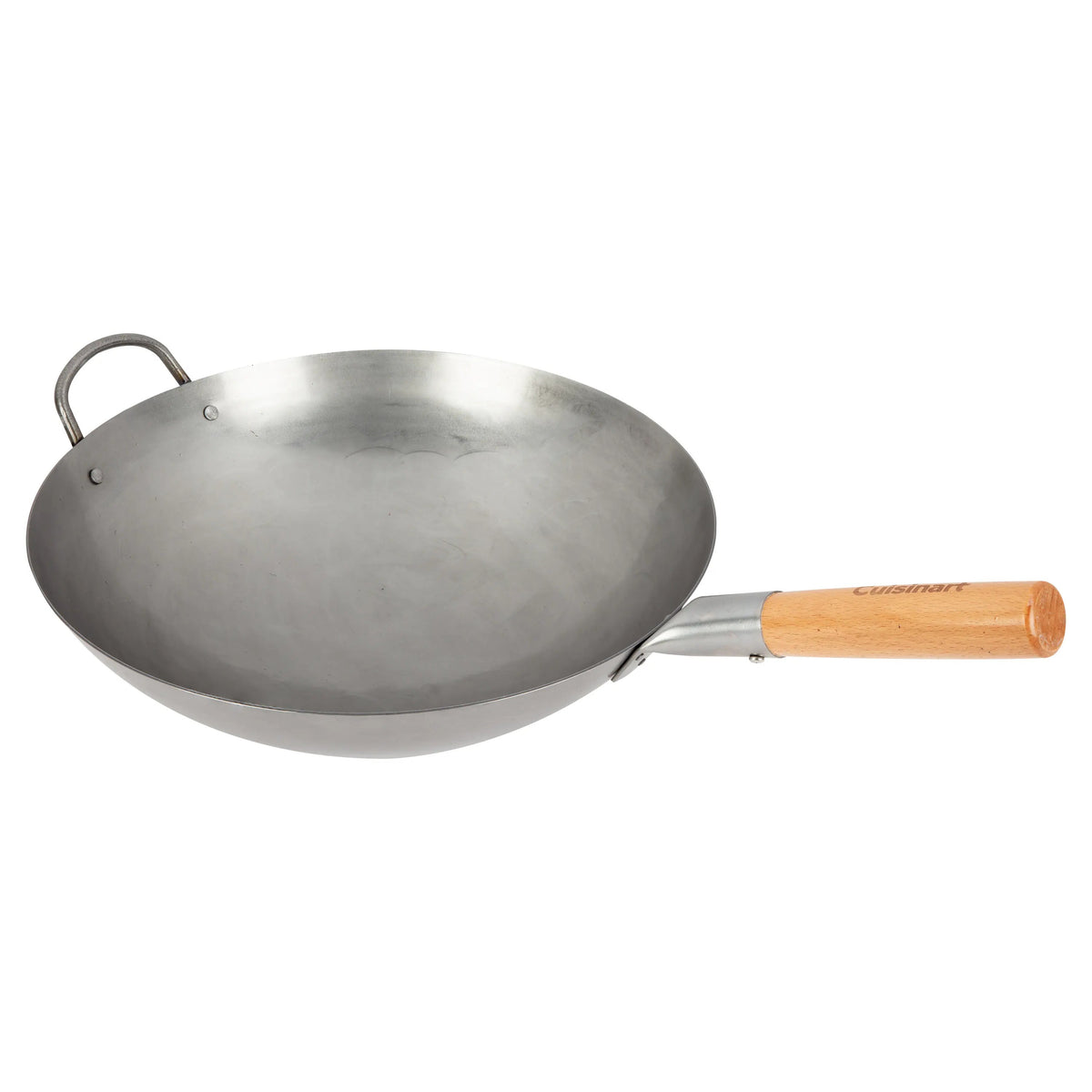 50,000 BTU Propane Outdoor Wok Station with Prep Table and 14-Inch Carbon Steel Wok, Black