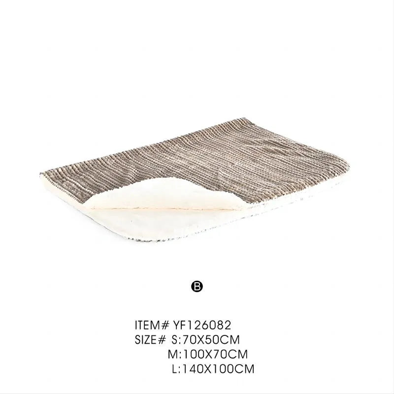 Corduroy Pet Blanket Soft Warm Cat Dog Blanket