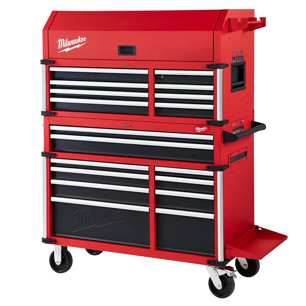 46-Inch High-Capacity 18-Drawer Tool Chest and Cabinet Combo