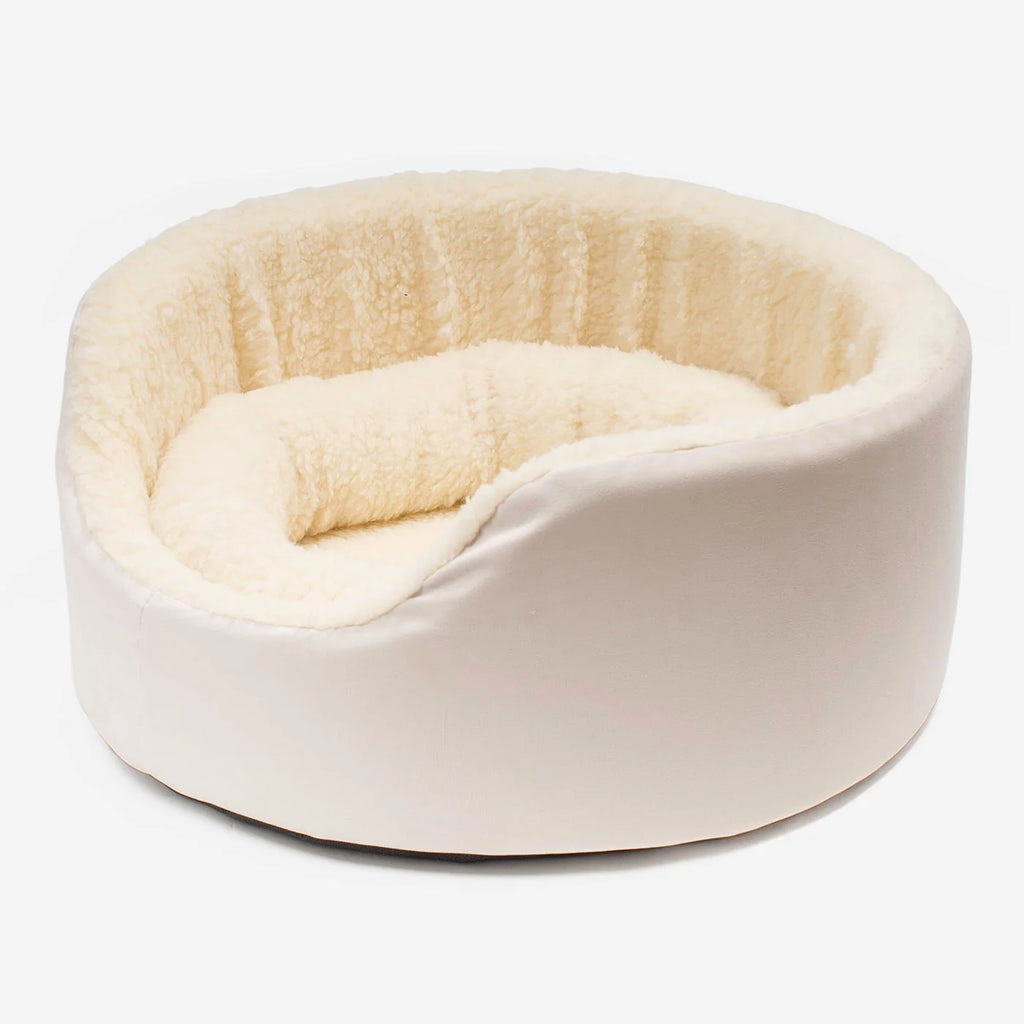 Grow With Me Puppy Bed in Cream