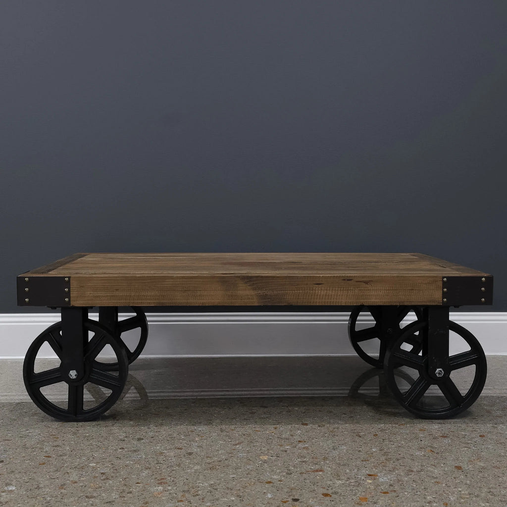 Hagrid Coffee Table w/ 4 Wheels