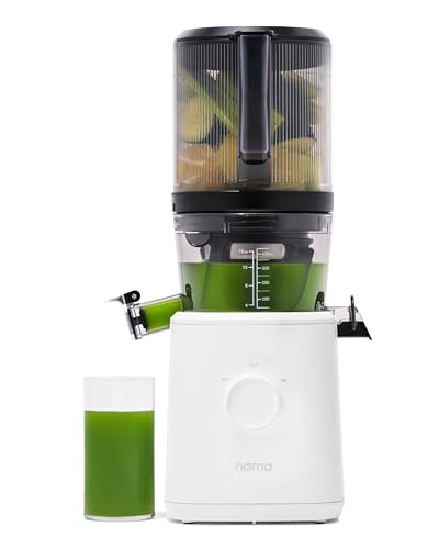 Self-Feeding Cold Press Masticating Juicer with Wide-Mouth Hopper, Easy Cleanup and Assembly