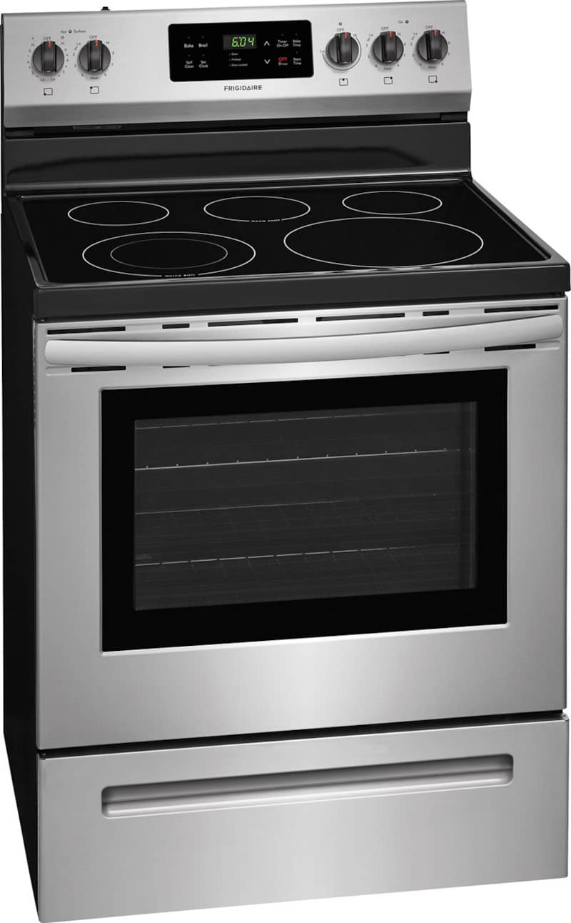 30-Inch Stainless Steel Electric Range