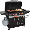 36-Inch 4-Burner Griddle and Air Fryer Combo