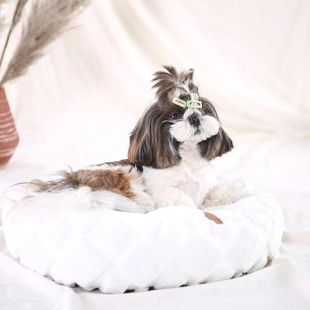 Donut Plush Dog Bed Cat And Dog Bed