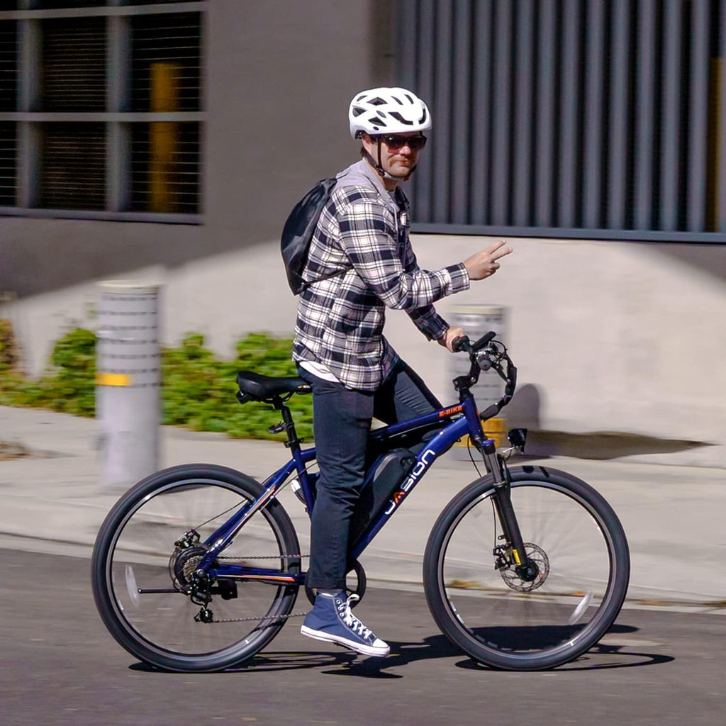 500W Electric Bike, 40-Mile Range, 20 MPH Top Speed