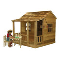 6-Ft. Cedar Playhouse with Windows and Dutch Door