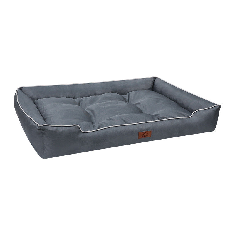 Bite-Resistant Cooling Dog Bed