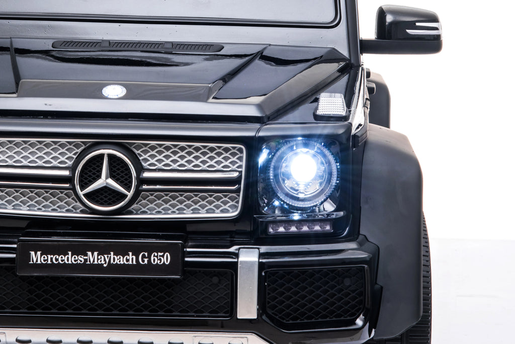 2026 Licensed 12V Mercedes Maybach G650s 4WD Kids Ride On 1 Seater Car with RC