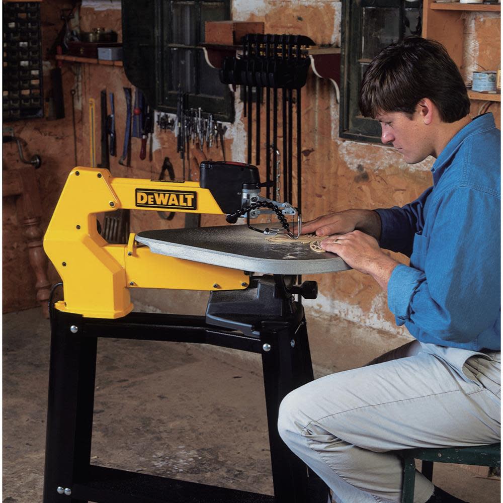 Heavy-Duty 20-Inch Variable-Speed Scroll Saw