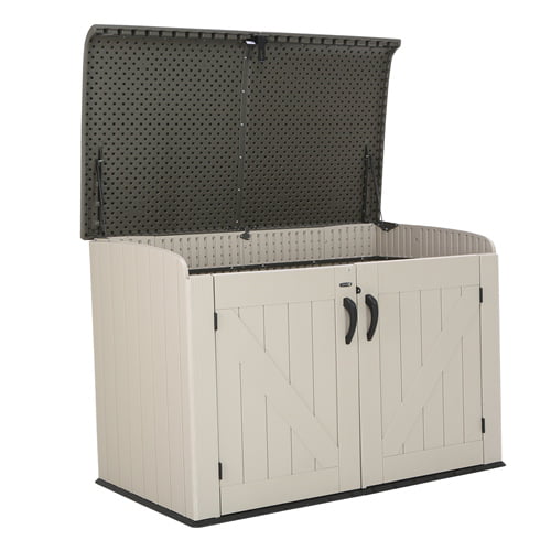 75-Cubic-Foot Horizontal Outdoor Storage Shed