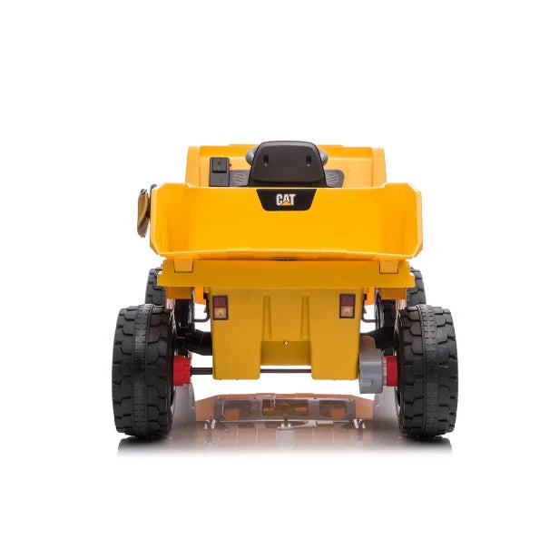 2026 CAT Dump Truck 12V Kids Ride On with Remote Control, Working Shovel & Realistic Construction Sounds With RC