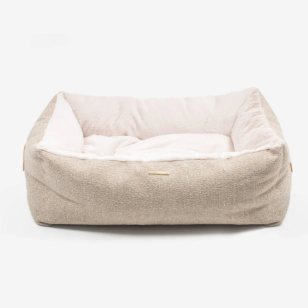 Box Bed in Sandstone