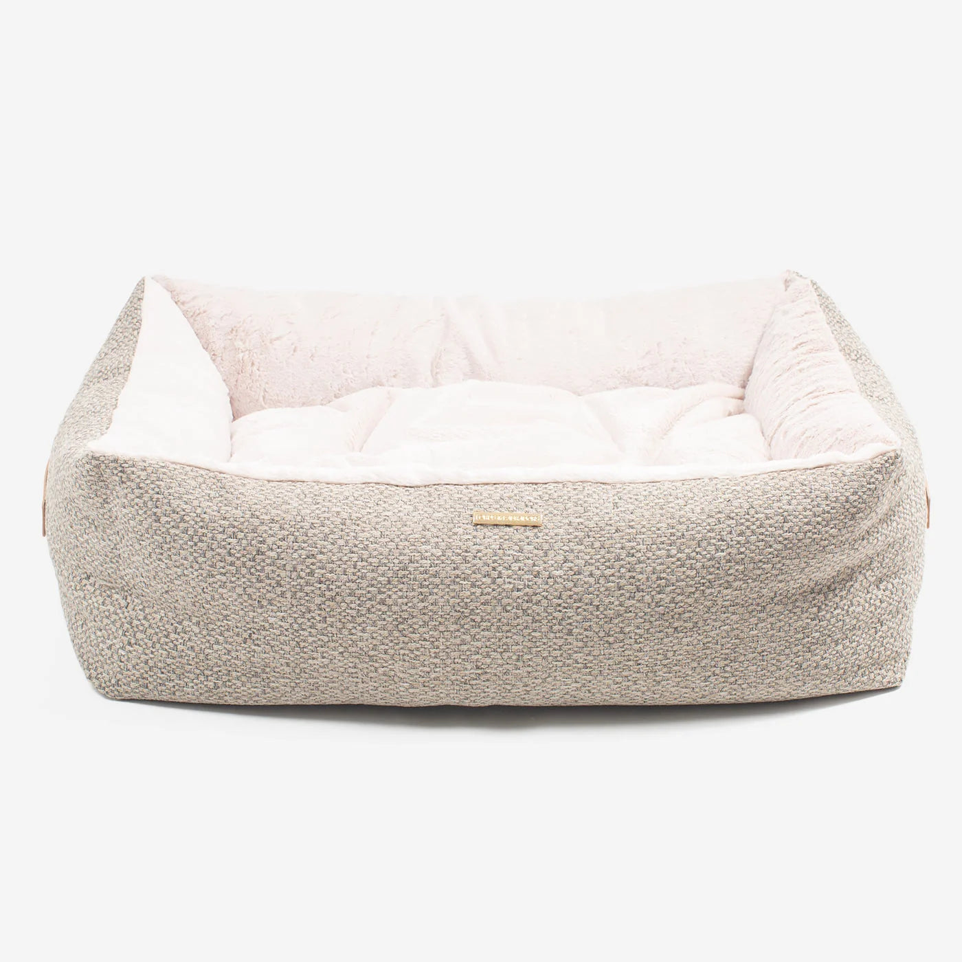Box Bed in Pebble