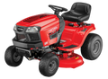 42-Inch Riding Lawn Mower, 17.5 HP Gas Engine, 7-Speed Transmission, Wide Cutting Deck for Residential Lawn Maintenance