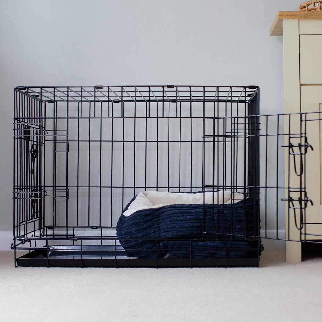 Cozy & Calming Puppy Cage Bed in Essentials Plush
