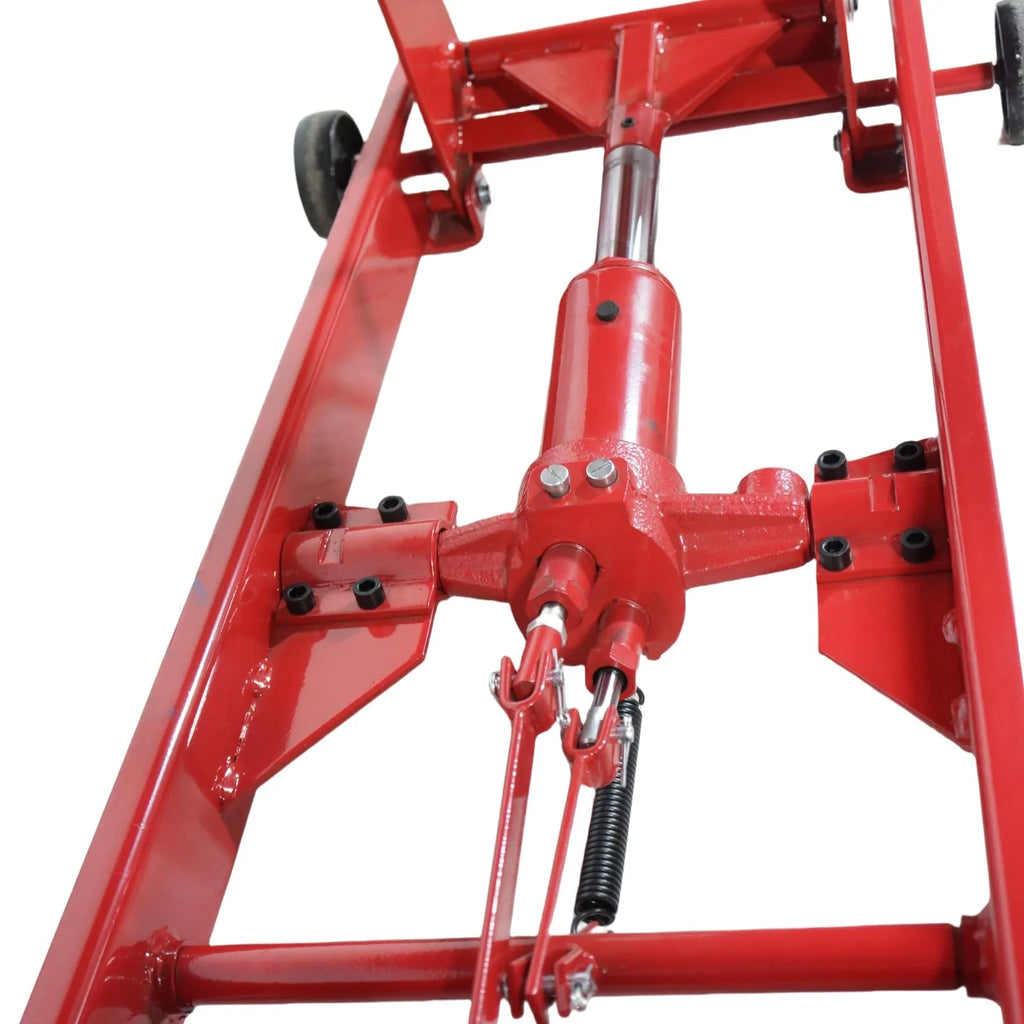 1000-Lb. Hydraulic Motorcycle Lift Hoist with Jack Stand for Mechanics and Workshops