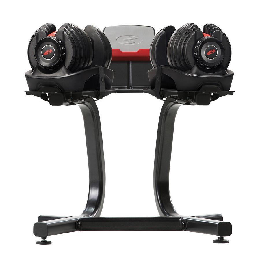 Fitness Equipment Stand with Media Rack