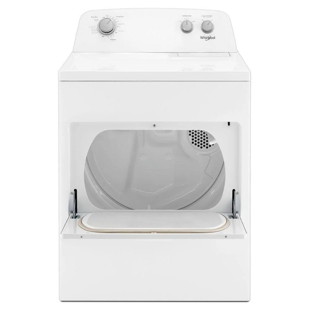 7.0 Cu. Ft. Electric Dryer with Auto Dry and Wrinkle Control, White