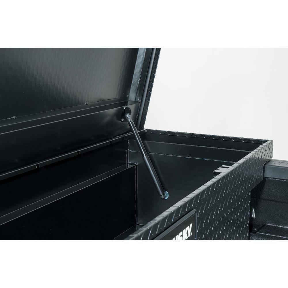 61.86-Inch Matte Black Aluminum Low-Profile Truck Box for Mid-Size Trucks