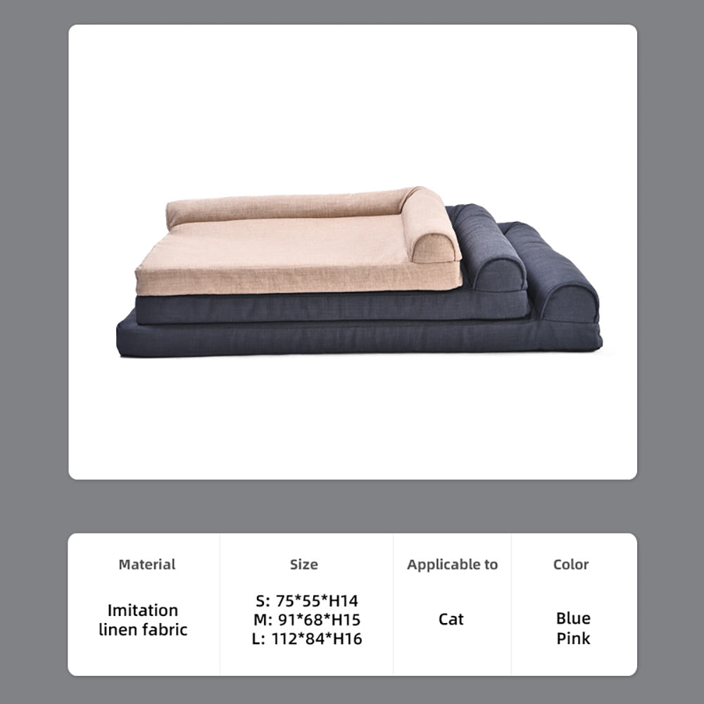 Rectangle Dog Bed Comfort Pet Couch Beds