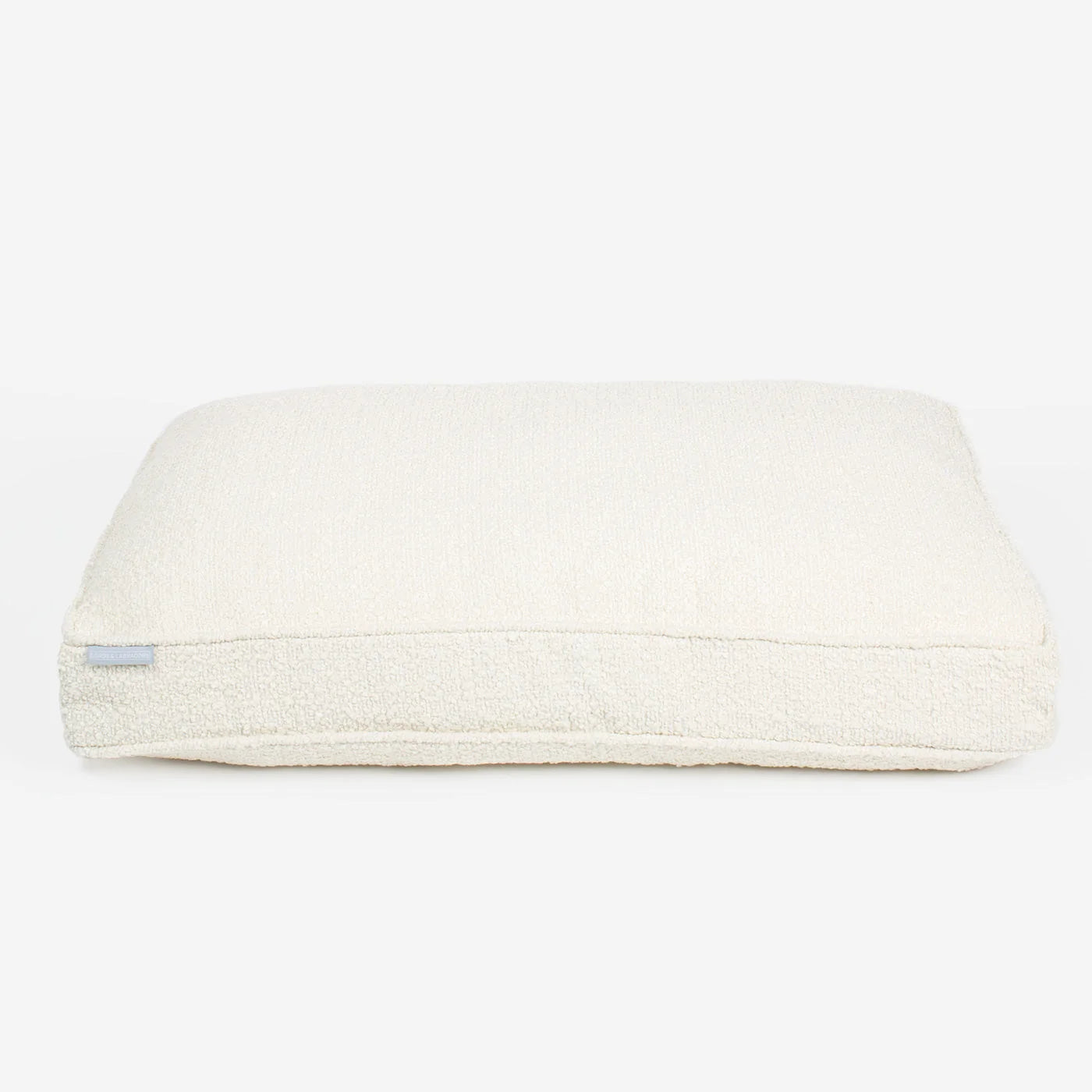 Dog Cushion in Ivory Bouclé