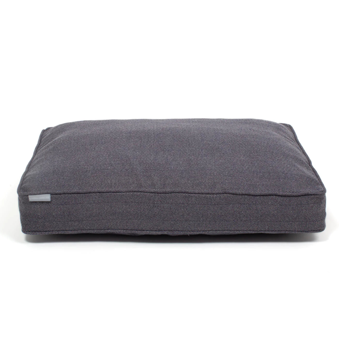 Dog Cushion in Oxford Herringbone Tweed