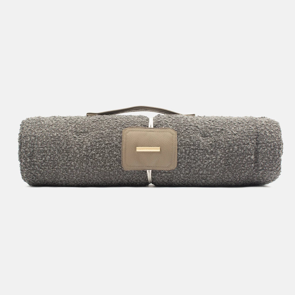Travel Mat in Granite Bouclé