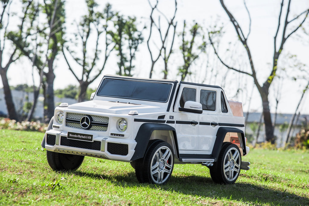 2026 Licensed 12V Mercedes Maybach G650s 4WD Kids Ride On 1 Seater Car with RC