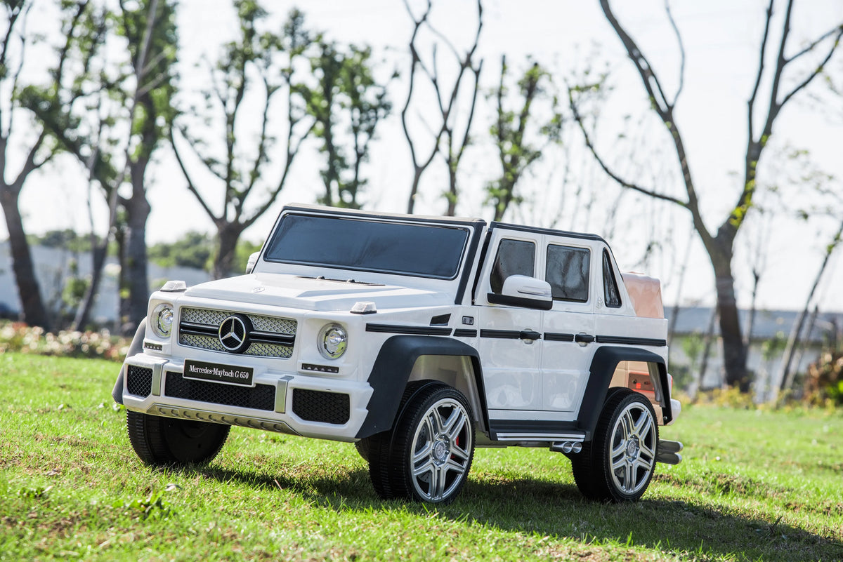 2026 Licensed 12V Mercedes Maybach G650s 4WD Kids Ride On 1 Seater Car with RC