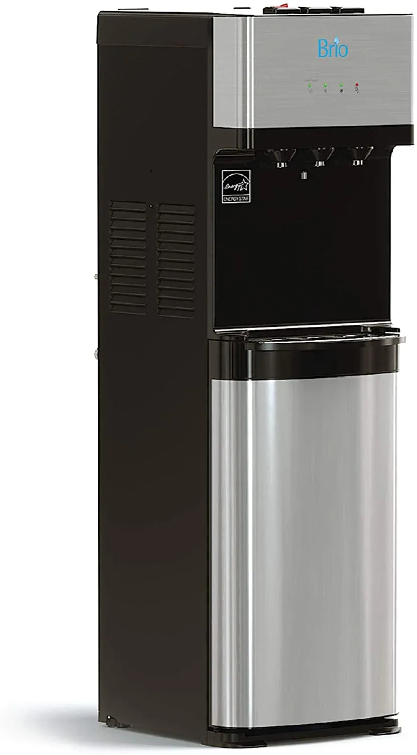 Self-Cleaning Bottom-Loading Water Cooler Dispenser with 3 Temperature Settings